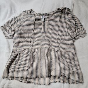 Womens Casual, top by d & co, size XL